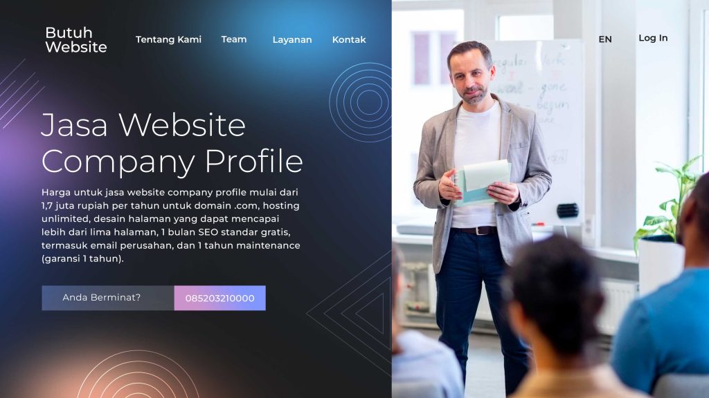 Jasa website company profile